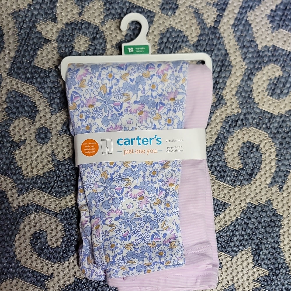 Carters 2 Pack Pants - 18 Months